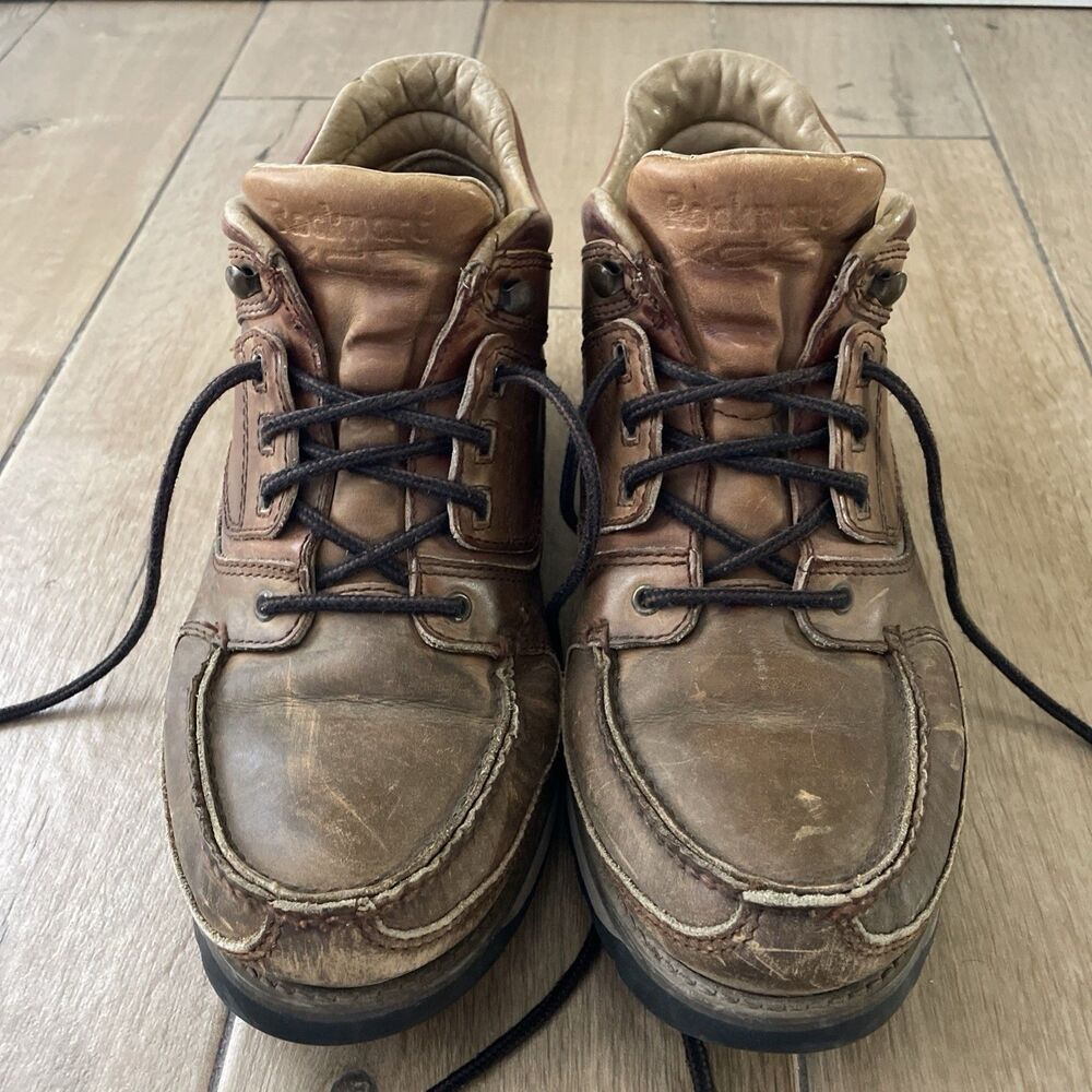 Rockport Gore-Tex Mens M3255 Leather Waterproof Brown Work Boots Size 10.5.